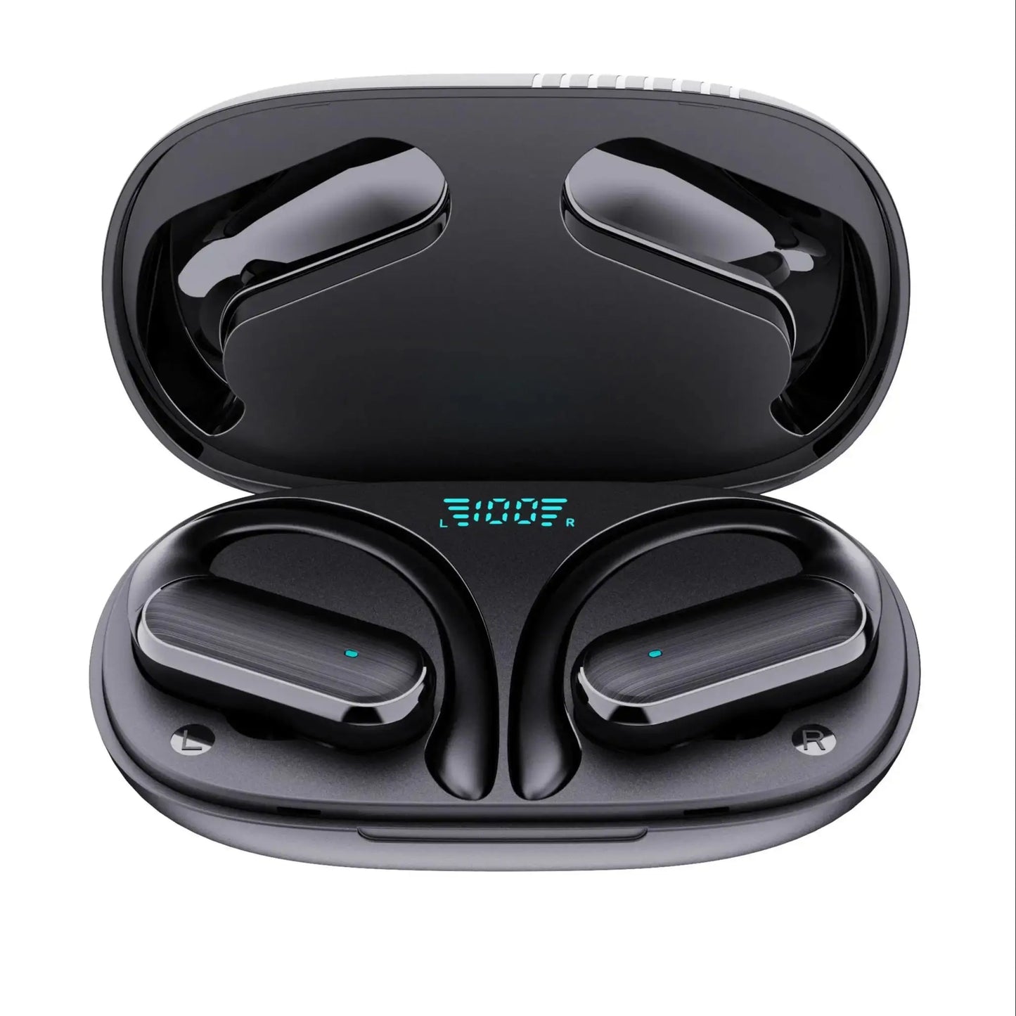 BOSECXT A520 Wireless Business Headphone Ear-Hook HIFI Bass Noise Cancelling Earphone With Mic Earbuds Sport Game Headset New