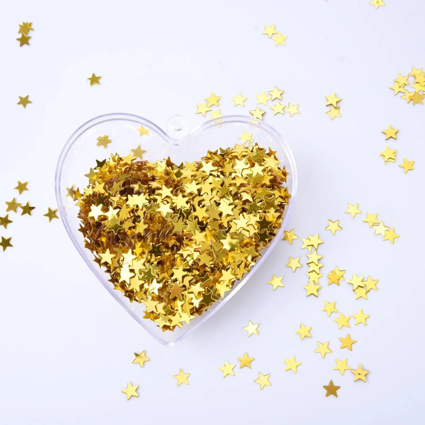 Gold Star Confetti Metallic Foil Stars for Party Wedding Decorations, 30g/1oz