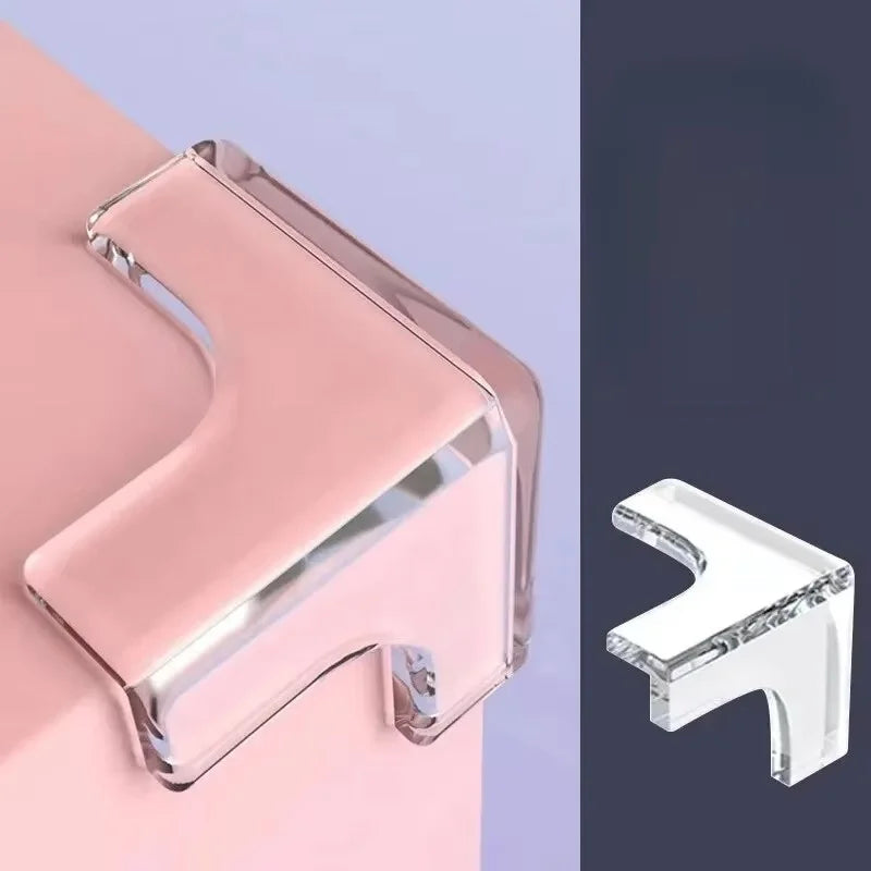 Clear Anti-collision Coffee Table Furniture Corner Protectors Children's Soft Corner Sheathing Living Room Decor 4-10Pcs