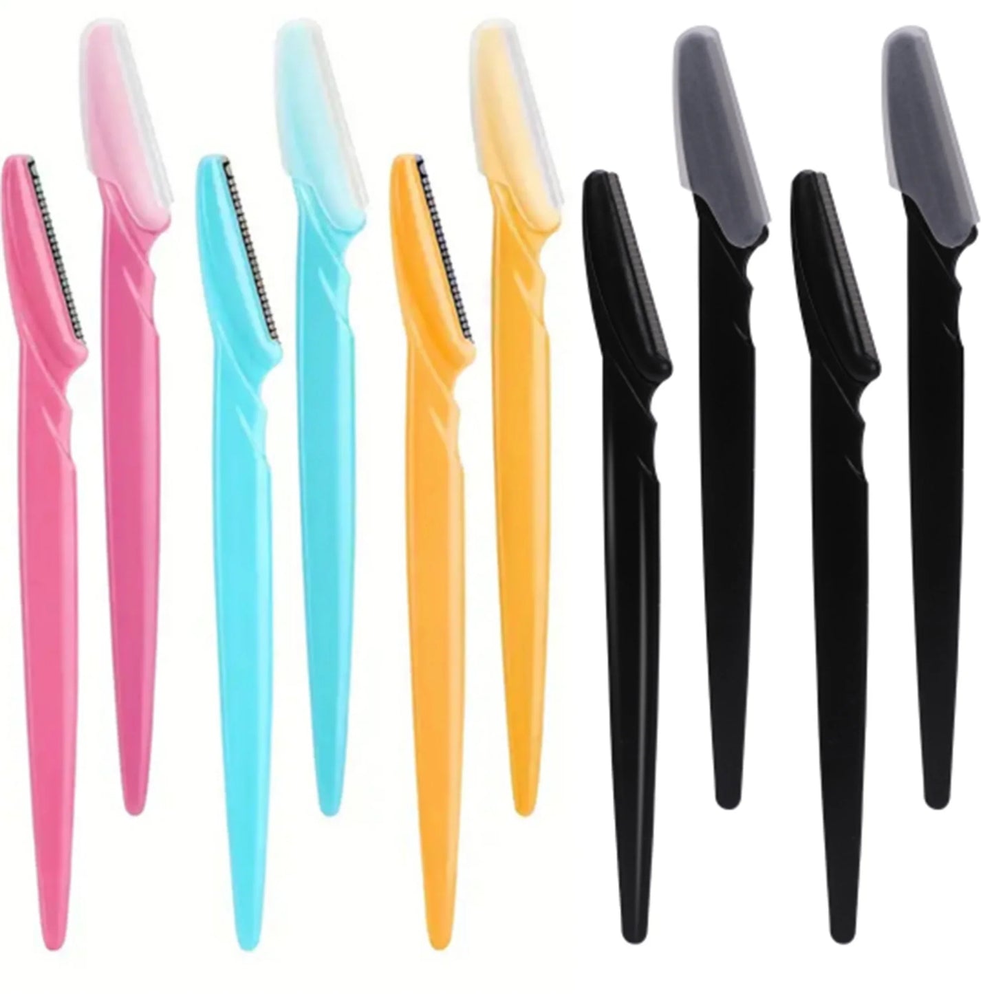 Wholesale 5/10/30/40pcs Razor for Trimmer and Women Eyebrow and Men Shaver with Hair Razor and Face Protective Cover,Safe rap
