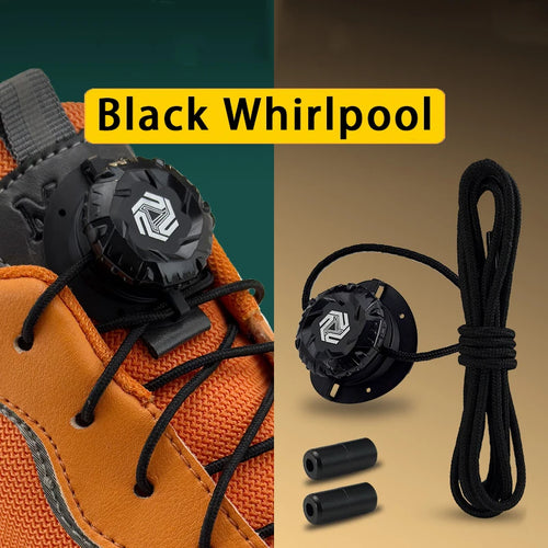 Fashion Swivel Buckle Laces Automatic Shoelace Without ties Kids Adult