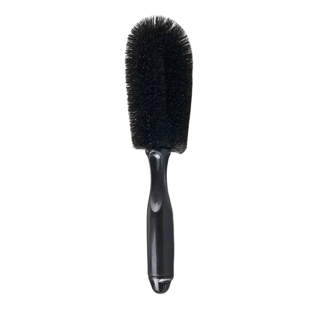 Tire Detail Brush Car Rim Scrubber Cleaner Duster Car Wheel Rim Hub Cleaning Brush Soft Bristle Auto Detailing Washing Tools