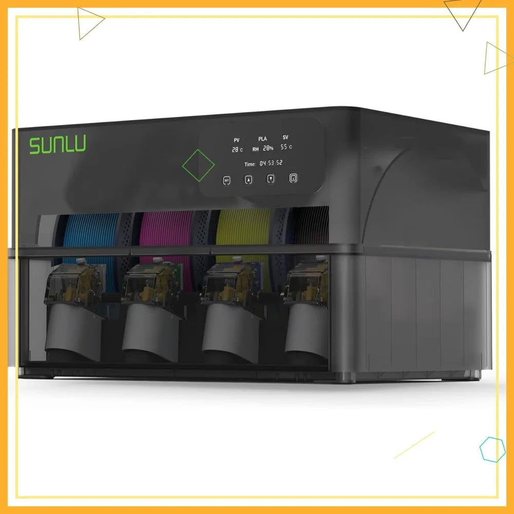 Filament Dryer for AMS, Fast Heating to 70°C, 4-Spool Capacity, Easy Installation