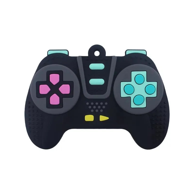 New Baby Chew Teething Game Controller Shape Silicone Teething Toy for Babies 6-12 Months Gifts Sensory Educational