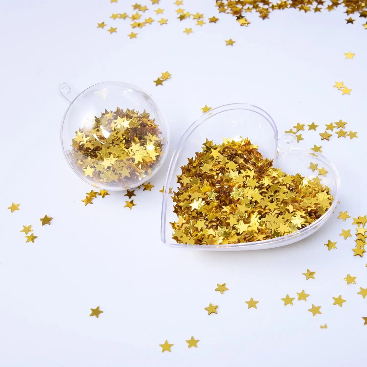 Gold Star Confetti Metallic Foil Stars for Party Wedding Decorations, 30g/1oz