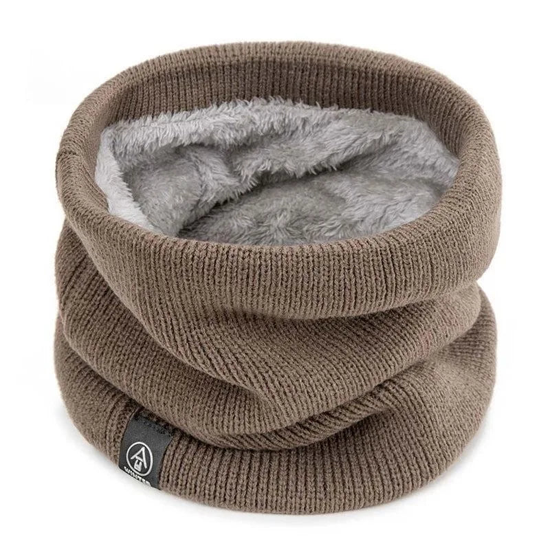 Thick Fleece Neck Gaiter Scarf for Winter Windproof Riding Face Mask Warm Thermal Neck Warmer for Men Women