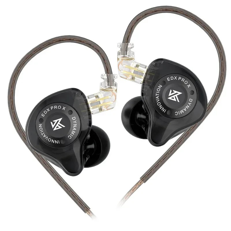 KZ EDXPRO X Dynamic Drive Earphone HIFI Bass Sport Earbud DJ Music Cancelling Headsets KZ EDX PRO X D-FI ZSN PROX EDC EDA ZVX