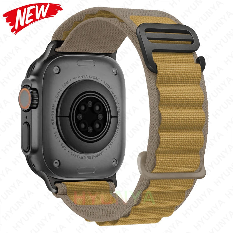 Alpine Strap For Apple Watch Band Ultra 2 3 Watchband 45mm 49mm 42mm 46mm 44mm 41mm 40mm Bracelet Iwatch Series 11 9 8 7 6 SE 10