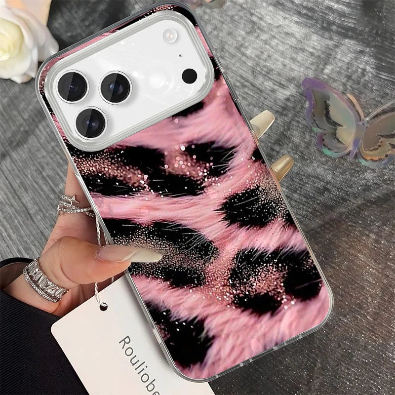 Modern Leopard Phone Case For Samsung Galaxy S26 S25 Edge S24 Plus Note 20 Ultra S23 FE S22 A56 A55 A54 A53 A36 Shockproof Funda