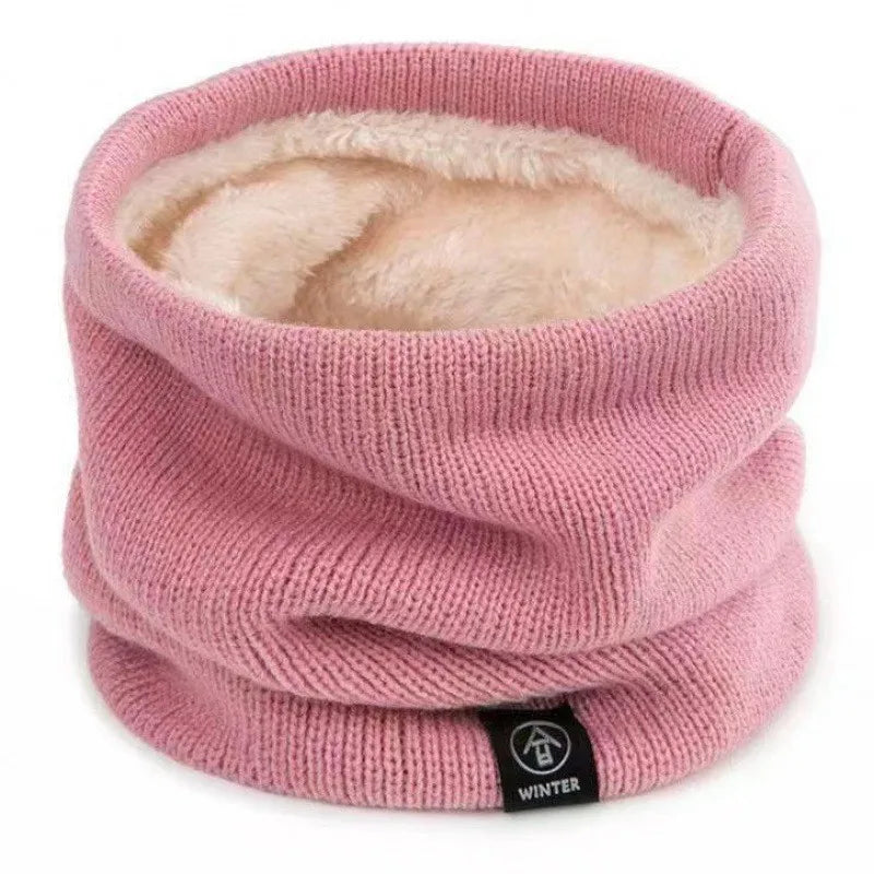 Thick Fleece Neck Gaiter Scarf for Winter Windproof Riding Face Mask Warm Thermal Neck Warmer for Men Women