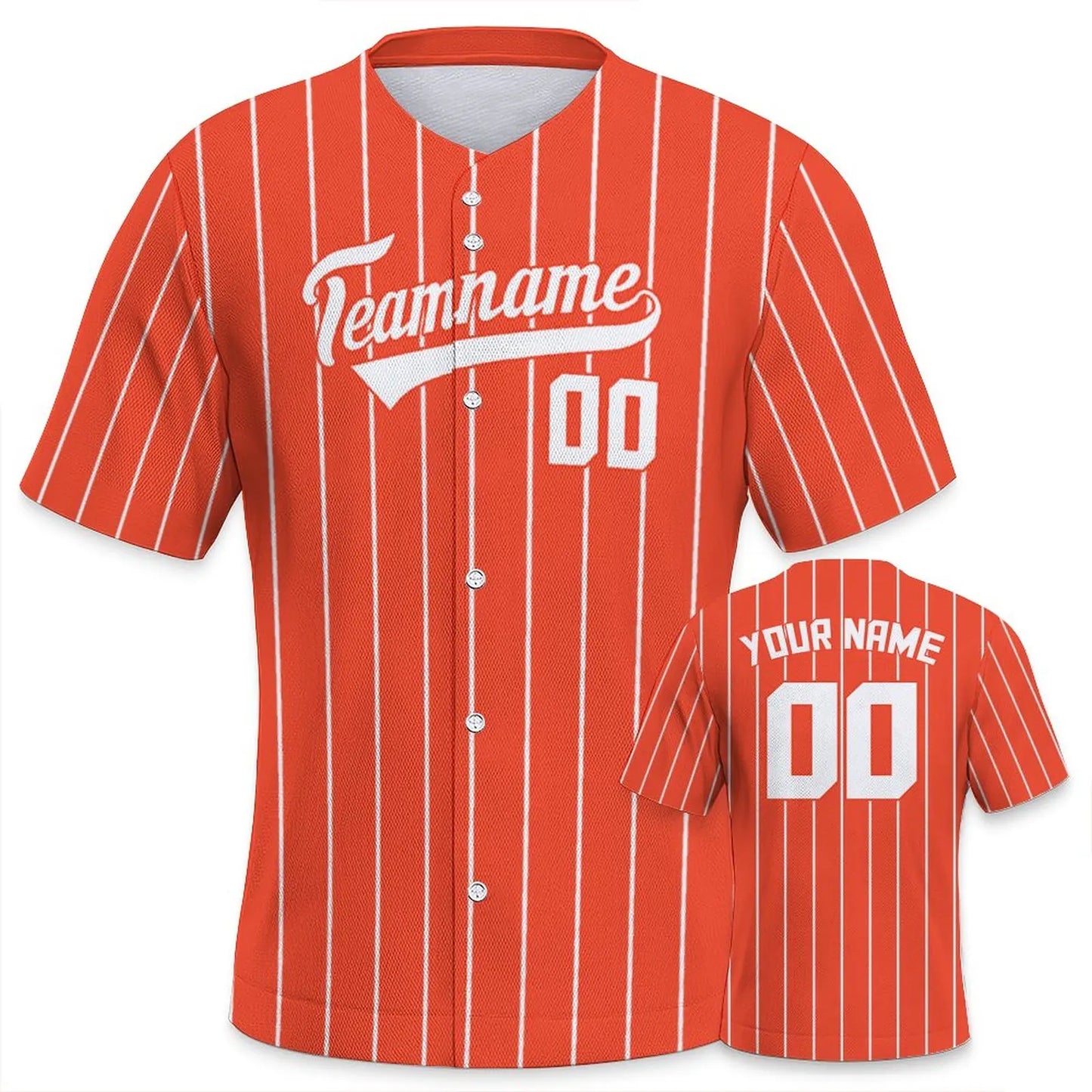 Men's Custom Baseball Jersey Solid Pinstripe Personalized Name Number Printing Fans Gift Baseball Team Shirt for Sportswear