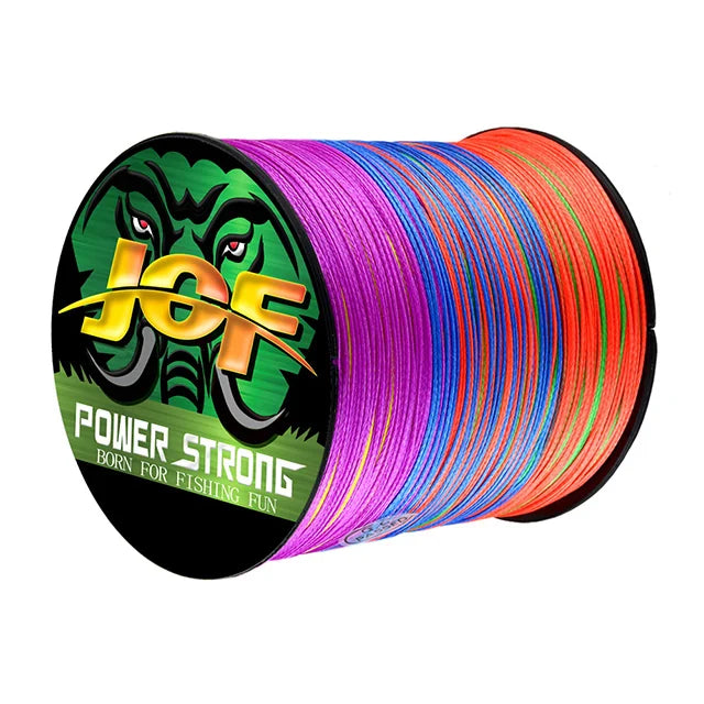 Hirisi Carp Fishing Line 300M Braided PE Line 4 Strands 15-50LB Multifilament Fishing Line Smooth Fishing Accessories