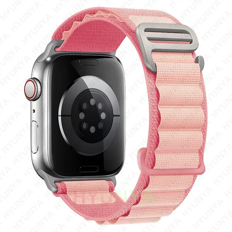 Alpine Strap For Apple Watch Band Ultra 2 3 Watchband 45mm 49mm 42mm 46mm 44mm 41mm 40mm Bracelet Iwatch Series 11 9 8 7 6 SE 10