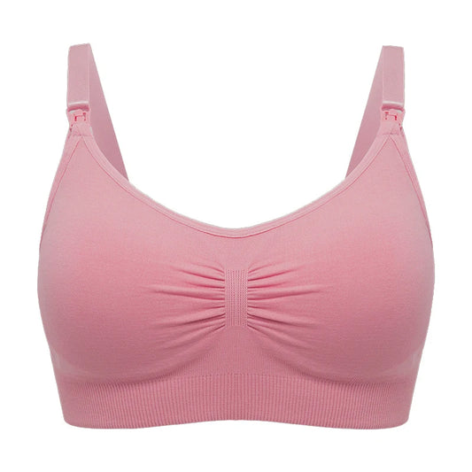 High Quality Plus Size Nursing Bra Breathable Women Breastfeeding Underwear Seamless Maternity Bra Push Up