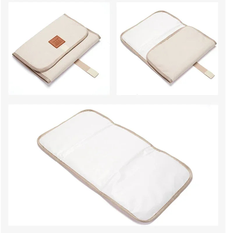 Nappy Diaper Changing Mat Waterproof Floor Change Play Mat Baby Portable Foldable Washable Compact Travel