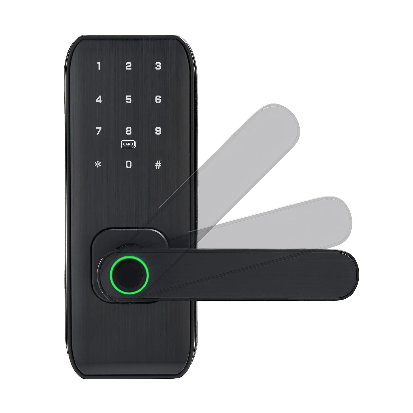 TTLock APP Smart Fingerprint Password RFID Deadbolt Lock For Indoor Wooden Door
