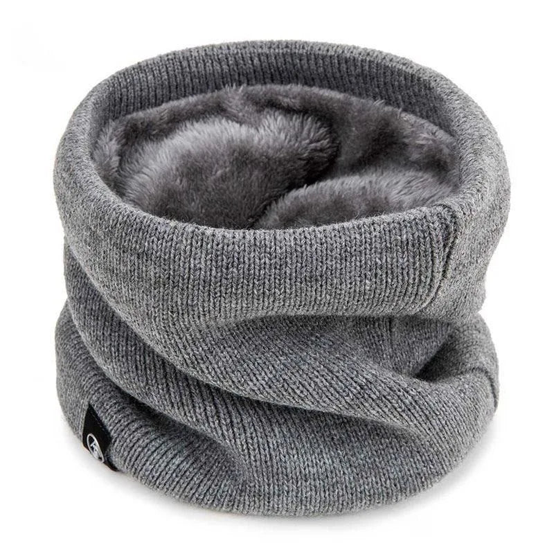 Thick Fleece Neck Gaiter Scarf for Winter Windproof Riding Face Mask Warm Thermal Neck Warmer for Men Women