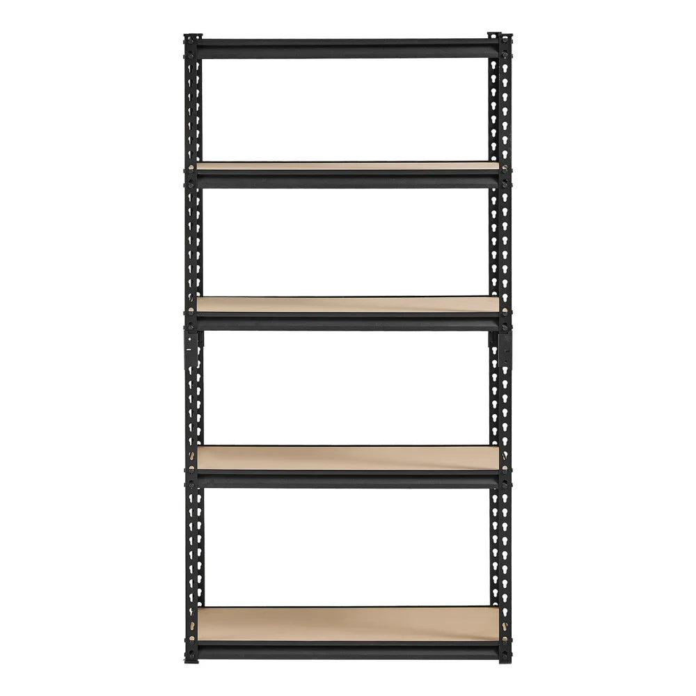 Heavy Duty 5 Tier Metal Storage Shelves 2000LBS Load Bearing Garage Warehouse Basement Organizer Rack 32" W 16" D 62.8" H