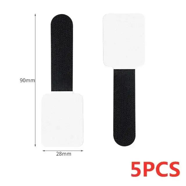 Reusable Cable Ties Fastening Wire Organizer Cord Rope Holder Self Adhesive Adjustable Cord Organizer Straps Desk Management