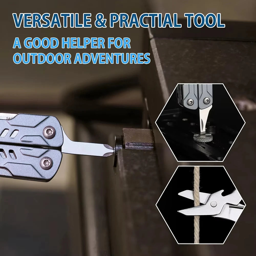 NexTool S11 12-in-1 Mini Sailor Pliers Multifunctional Folding Tool Screwdriver Portable EDC Outdoor Disaster Relief Tool Set