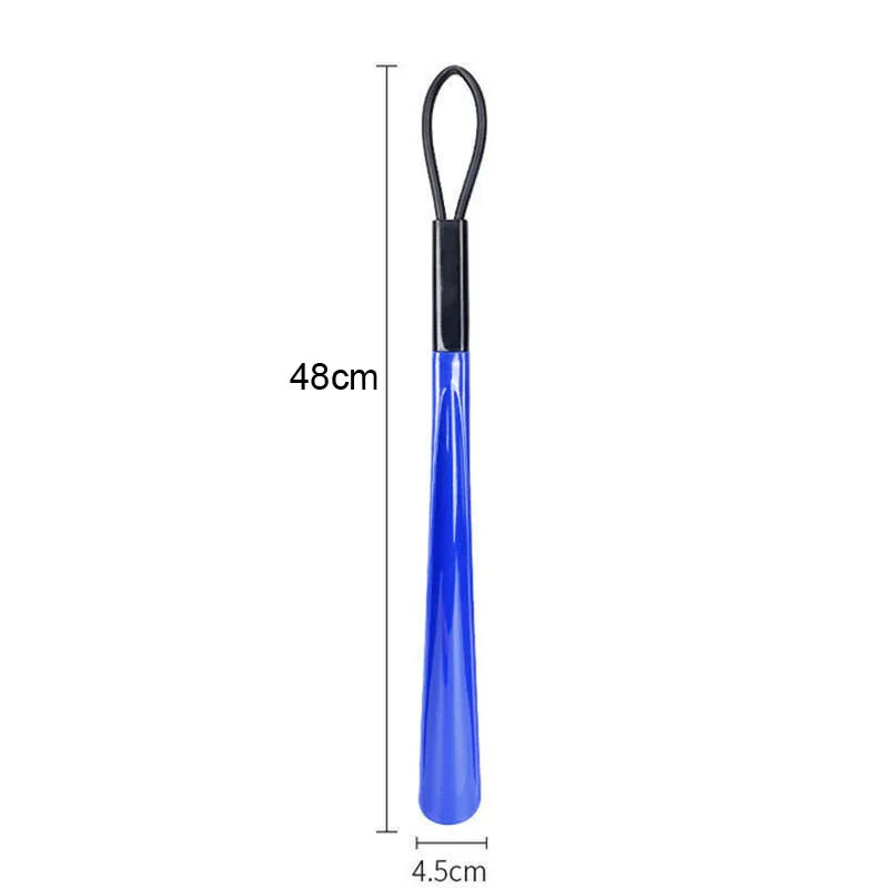 1pc Extra Long Flexible Plastic Shoe Horns Not Require Bending Durable Shoe Spoons For Pregnant Women Wearing Shoe Assistants