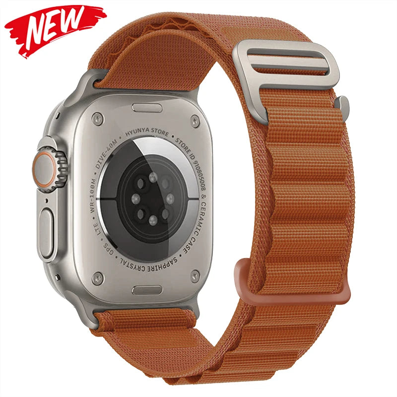 Alpine Strap For Apple Watch Band Ultra 2 3 Watchband 45mm 49mm 42mm 46mm 44mm 41mm 40mm Bracelet Iwatch Series 11 9 8 7 6 SE 10
