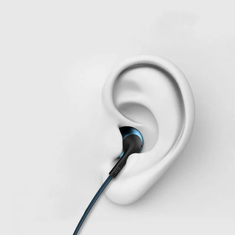 JBL T205 Authentic Authorization Semi-in-ear Headphones Wired Sports Headphones microphone 3.5mm Hole interface for Game Phone