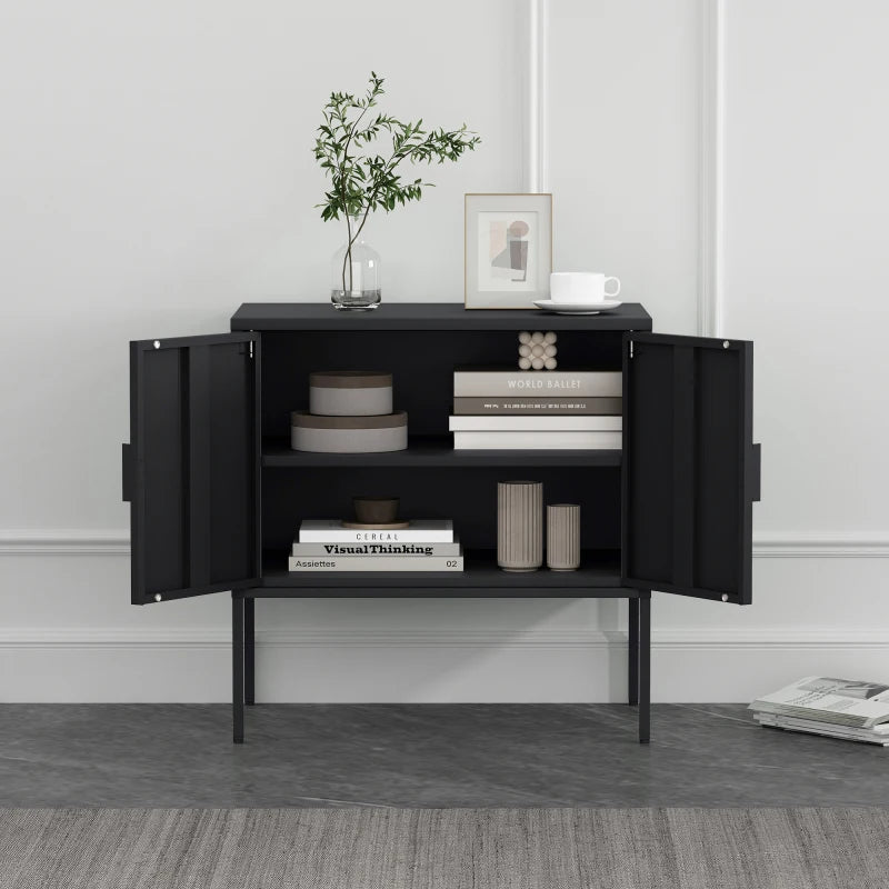 Alixeperss Store Accent Cabinet in Black