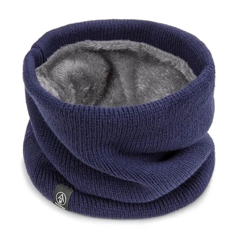 Thick Fleece Neck Gaiter Scarf for Winter Windproof Riding Face Mask Warm Thermal Neck Warmer for Men Women