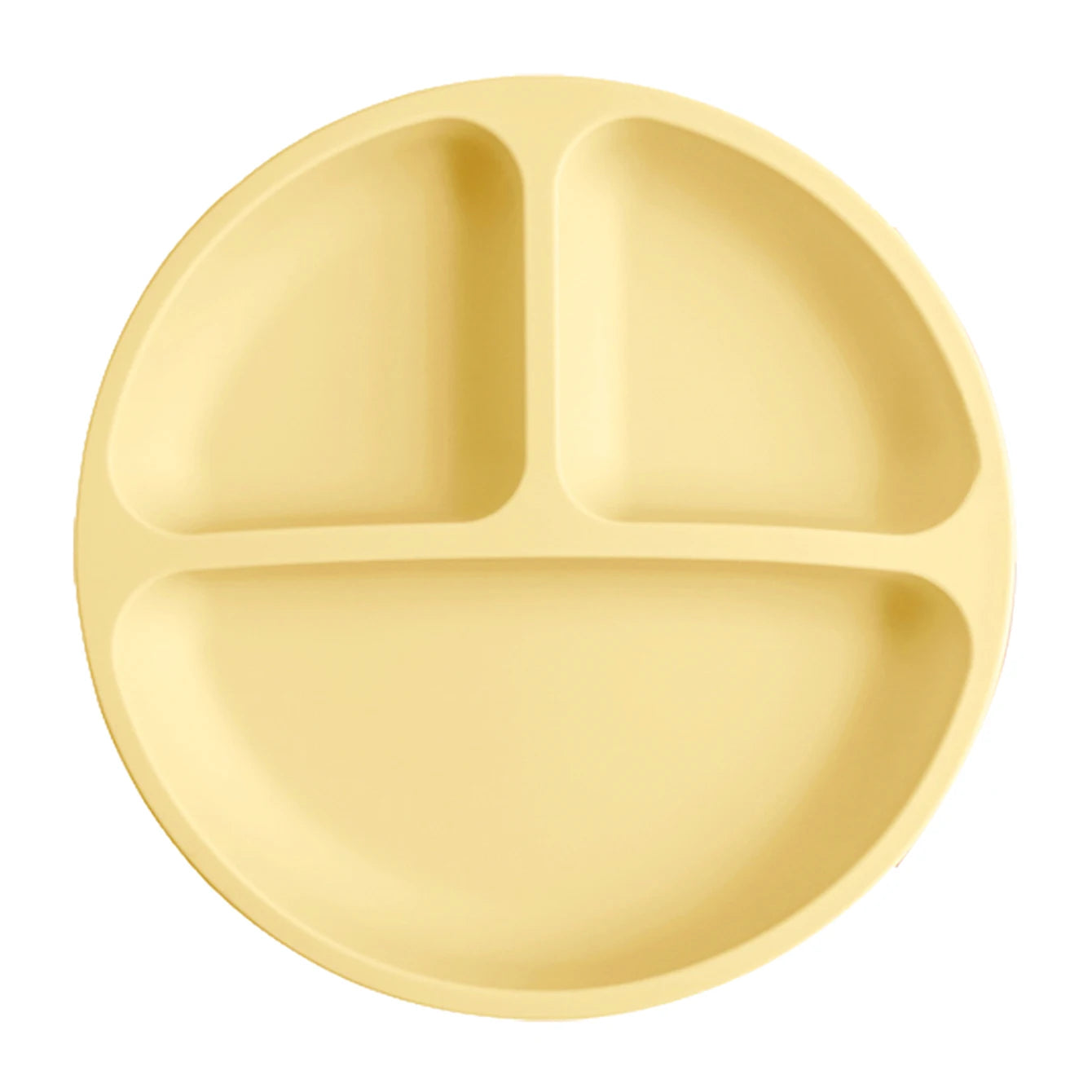 1PCS Baby Sucker Silicone Dining Plate BPA Free Children Dishes Suction Toddle Training Tableware Kids Feeding Bowls Baby Stuff