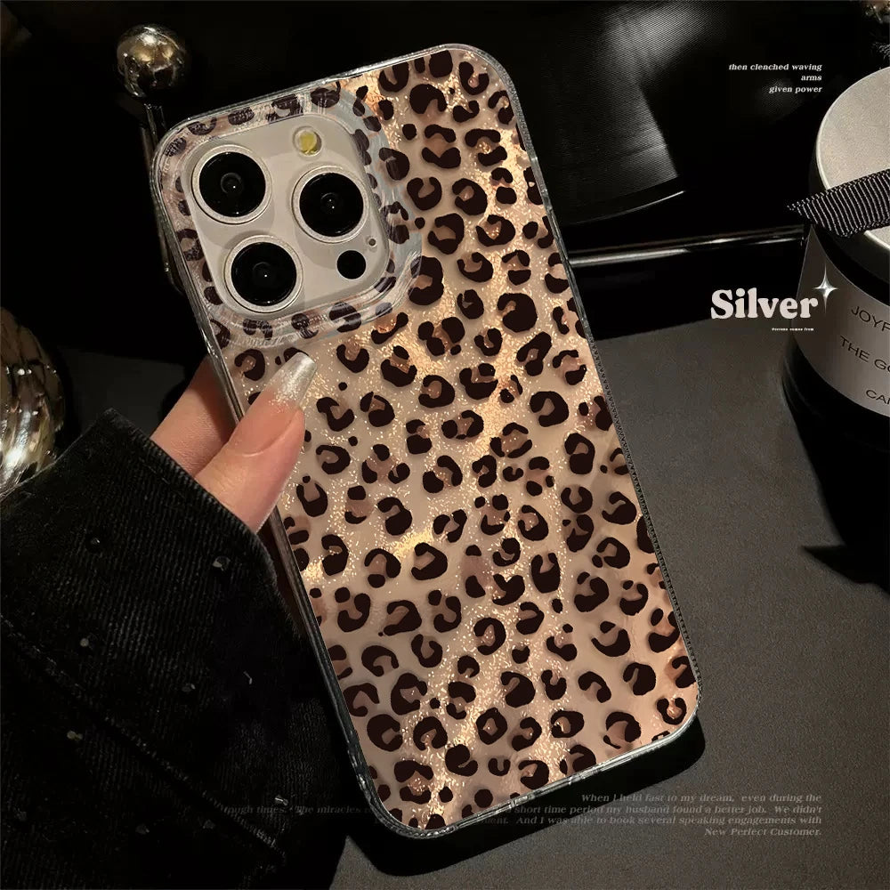 Modern Leopard Phone Case For Samsung Galaxy S26 S25 Edge S24 Plus Note 20 Ultra S23 FE S22 A56 A55 A54 A53 A36 Shockproof Funda