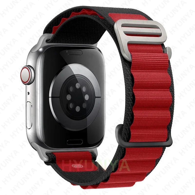 Alpine Strap For Apple Watch Band Ultra 2 3 Watchband 45mm 49mm 42mm 46mm 44mm 41mm 40mm Bracelet Iwatch Series 11 9 8 7 6 SE 10