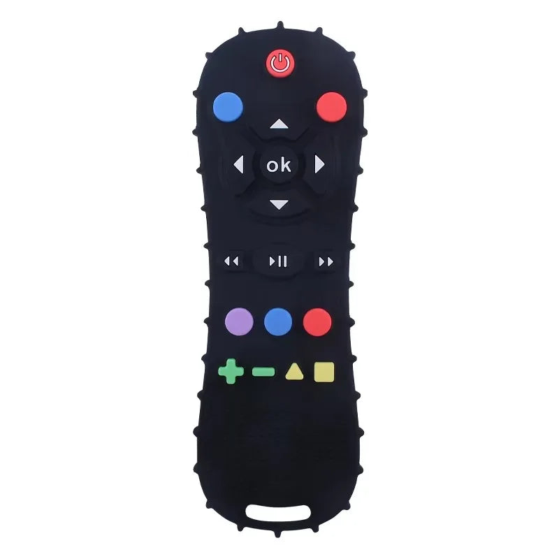 New Baby Chew Teething Game Controller Shape Silicone Teething Toy for Babies 6-12 Months Gifts Sensory Educational