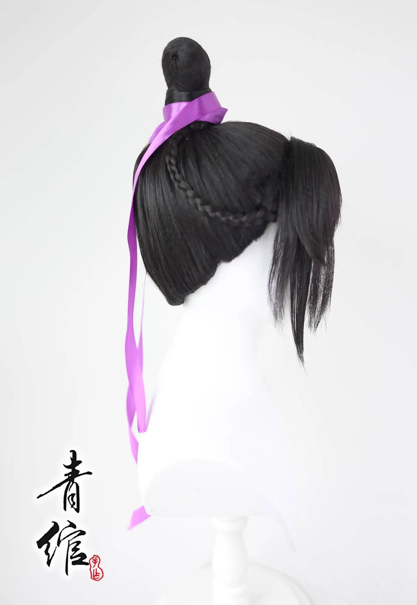Grandmaster Of Demonic Cultivation Jiang Cheng Cos Cosplay Wig Cover Surface Mount Halloween