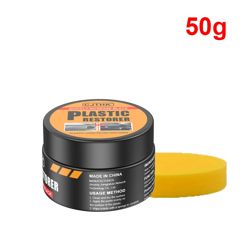 Car Universal Leather and Plastic Repair Polishing Wax Automotive interior reconditioning cream for leather/plastic/rubber care