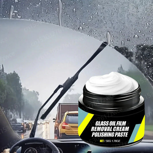 Car Glass Polishing Paste Windshield Oil Film & Oxidation Removal