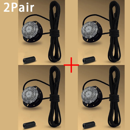 Fashion Swivel Buckle Laces Automatic Shoelace Without ties Kids Adult