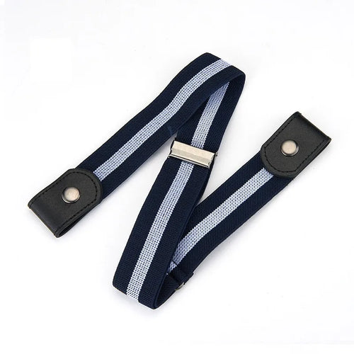 Traceless Invisible Elastic Belt Women's Belt Jeans Pants Men's
