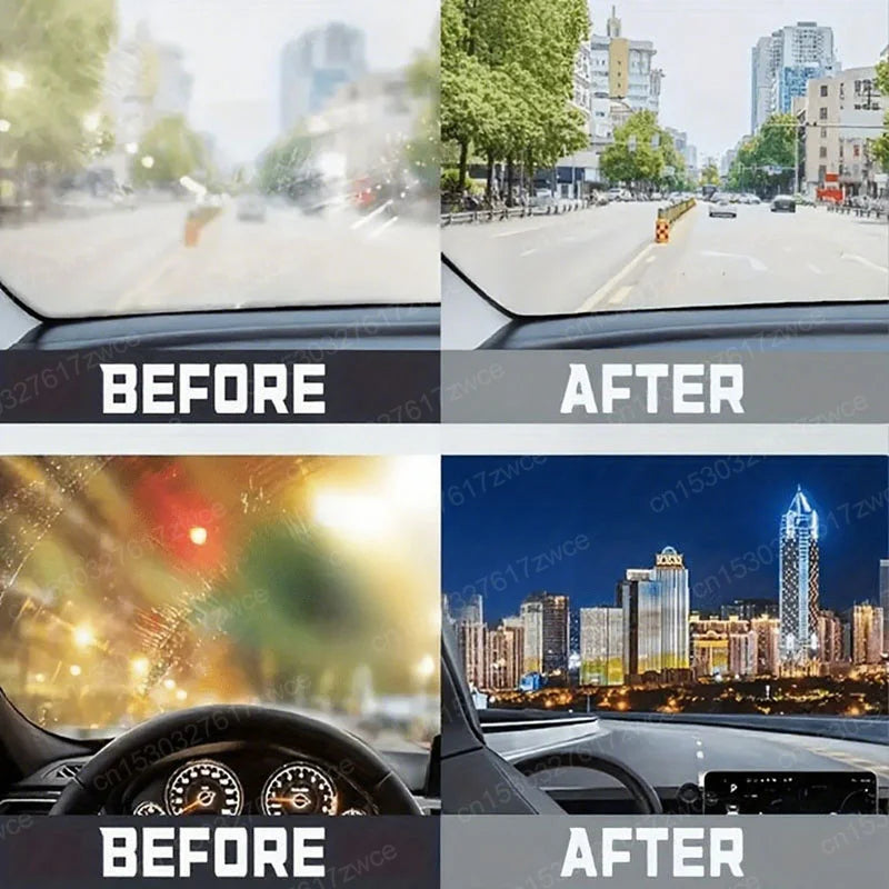 Car Glass Polishing Paste Windshield Oil Film & Oxidation Removal