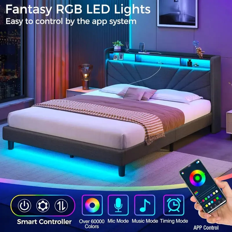 1-40M RGB LED Strip Lights USB 5V Music Sync APP & 44Key Remote