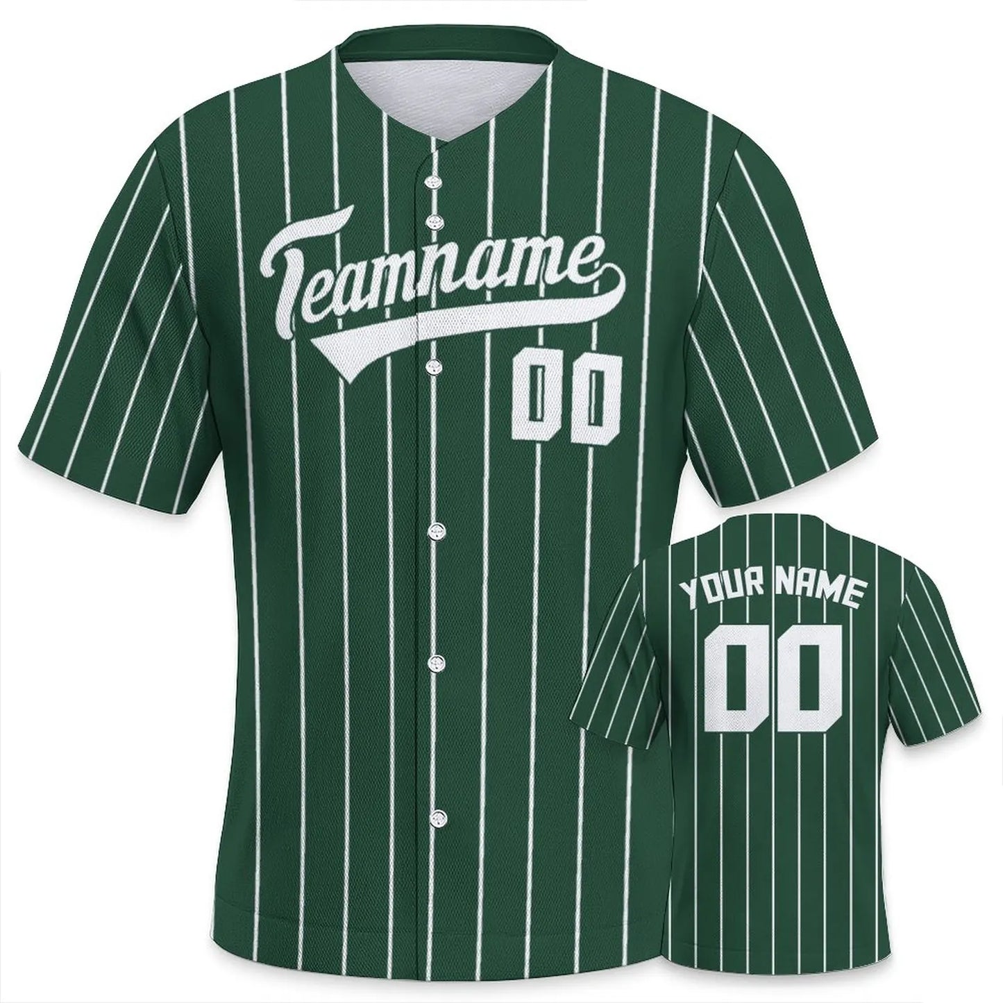 Men's Custom Baseball Jersey Solid Pinstripe Personalized Name Number Printing Fans Gift Baseball Team Shirt for Sportswear