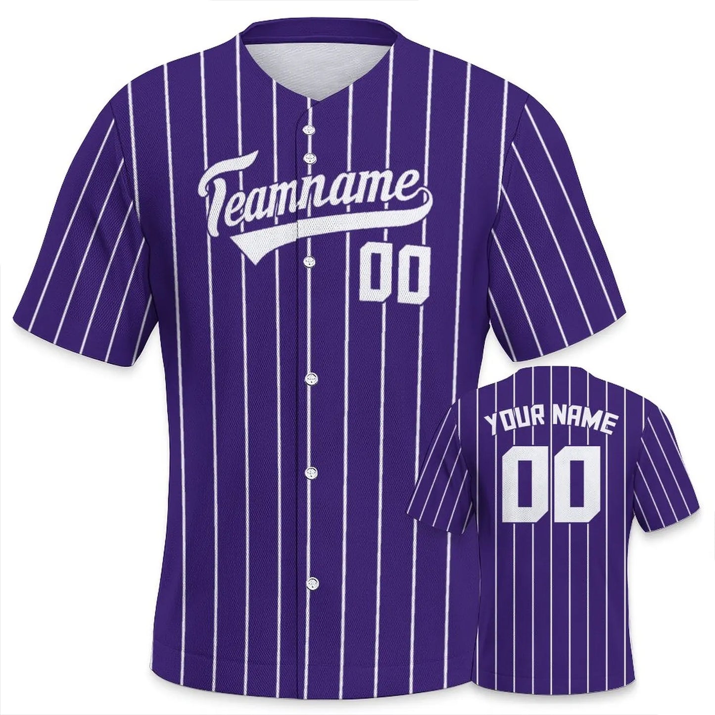 Men's Custom Baseball Jersey Solid Pinstripe Personalized Name Number Printing Fans Gift Baseball Team Shirt for Sportswear
