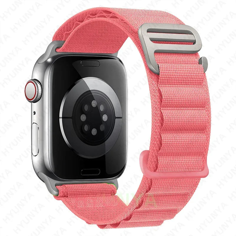 Alpine Strap For Apple Watch Band Ultra 2 3 Watchband 45mm 49mm 42mm 46mm 44mm 41mm 40mm Bracelet Iwatch Series 11 9 8 7 6 SE 10