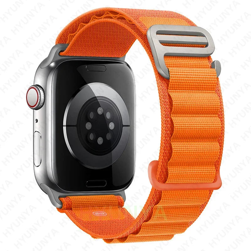 Alpine Strap For Apple Watch Band Ultra 2 3 Watchband 45mm 49mm 42mm 46mm 44mm 41mm 40mm Bracelet Iwatch Series 11 9 8 7 6 SE 10