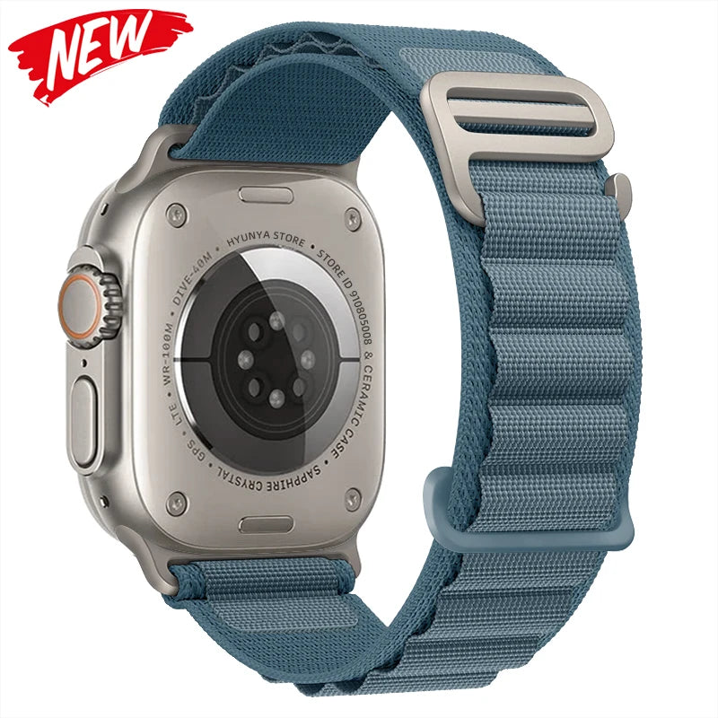 Alpine Strap For Apple Watch Band Ultra 2 3 Watchband 45mm 49mm 42mm 46mm 44mm 41mm 40mm Bracelet Iwatch Series 11 9 8 7 6 SE 10