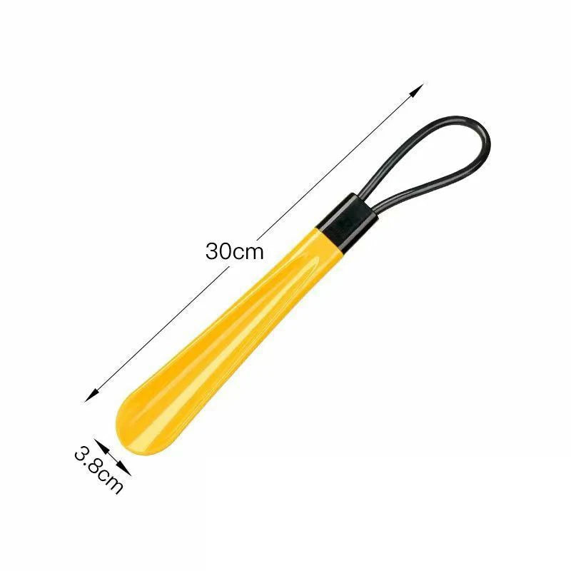 1pc Extra Long Flexible Plastic Shoe Horns Not Require Bending Durable Shoe Spoons For Pregnant Women Wearing Shoe Assistants