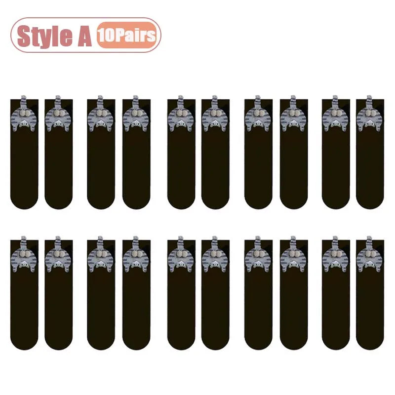 Cartoon Cat Egg Couple Socks Cozy Mid-Calf for Maternity Warm Winter Cute Present for Christmas Cat Lovers Family