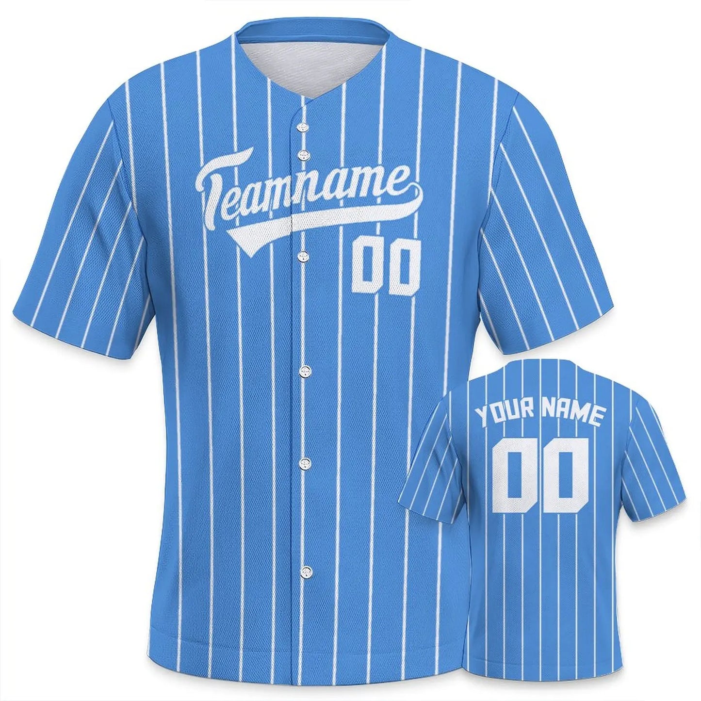 Men's Custom Baseball Jersey Solid Pinstripe Personalized Name Number Printing Fans Gift Baseball Team Shirt for Sportswear