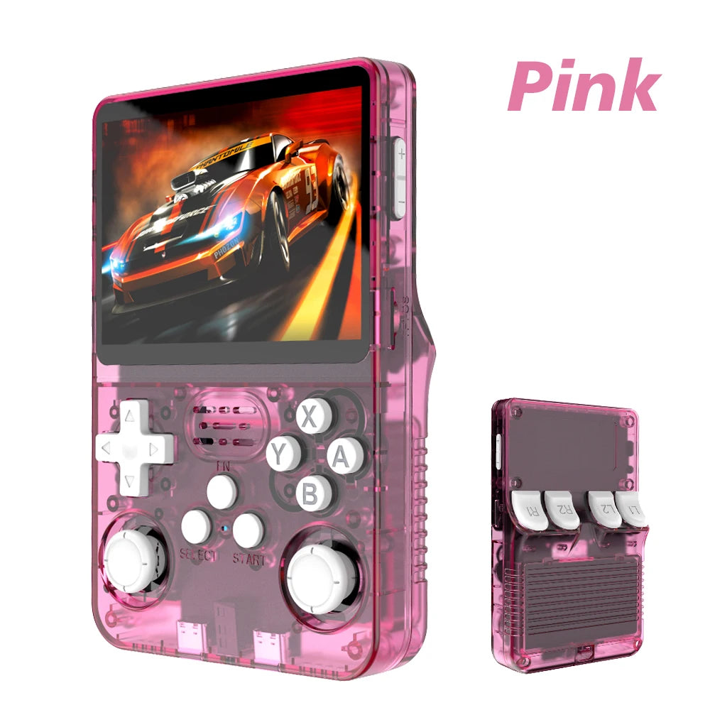 R36S Retro Handheld Video Game Console Linux System 3.5 Inch IPS Screen Portable Pocket Video Player R35S 128GB Games