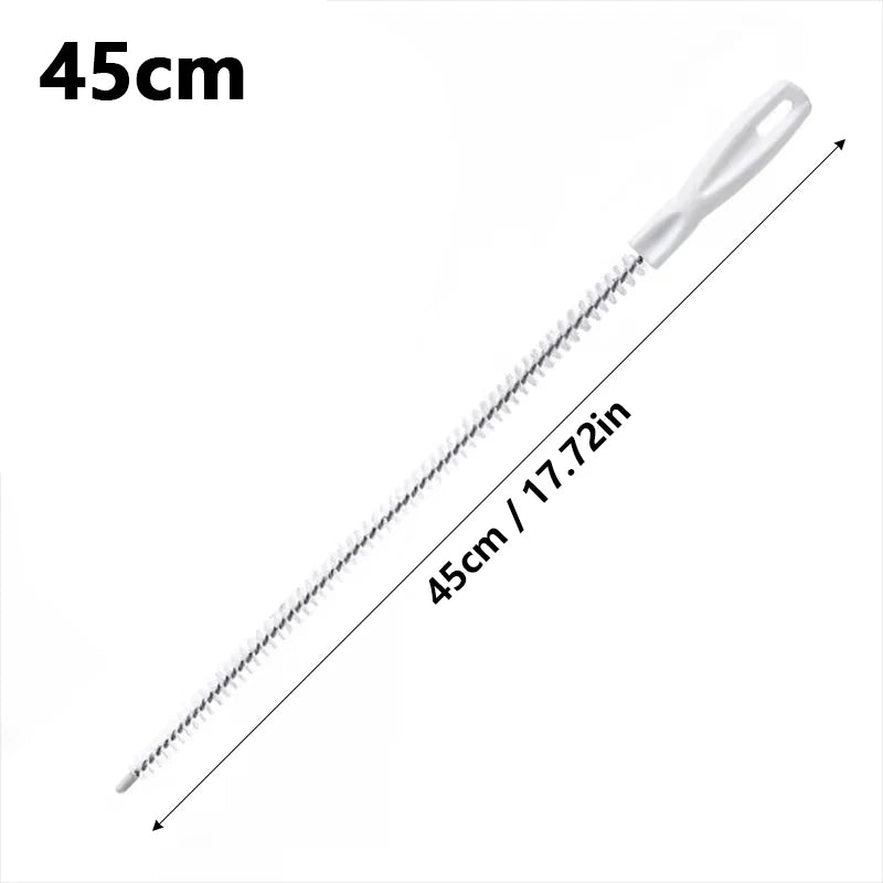 1Pcs Sink Drain Cleaning Brush Drain Clog Remover Bendable Sink Overflow Sewer Drain Brush For Bathroom Kitchen